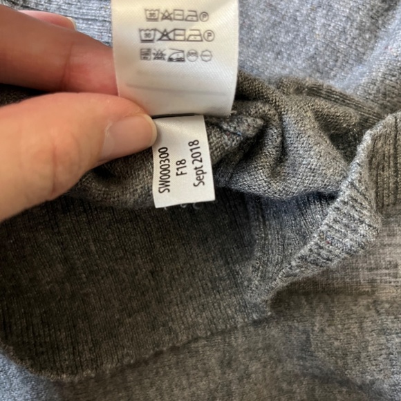 Smartwool Sparwood Crew Neck Pullover Sweater - Men's Size M - Gray - Picture 8 of 9